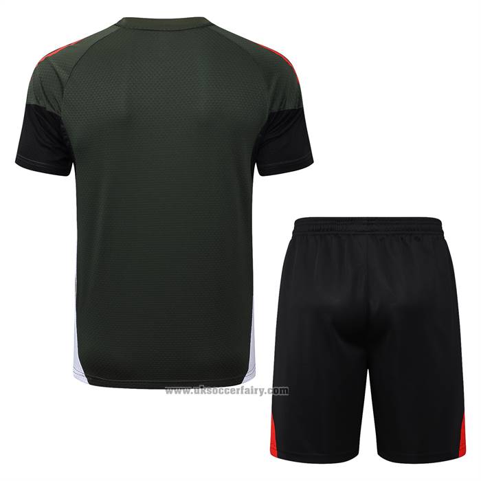Tracksuit Bayern Munich Short Sleeve 2025-2026 Green - Shorts